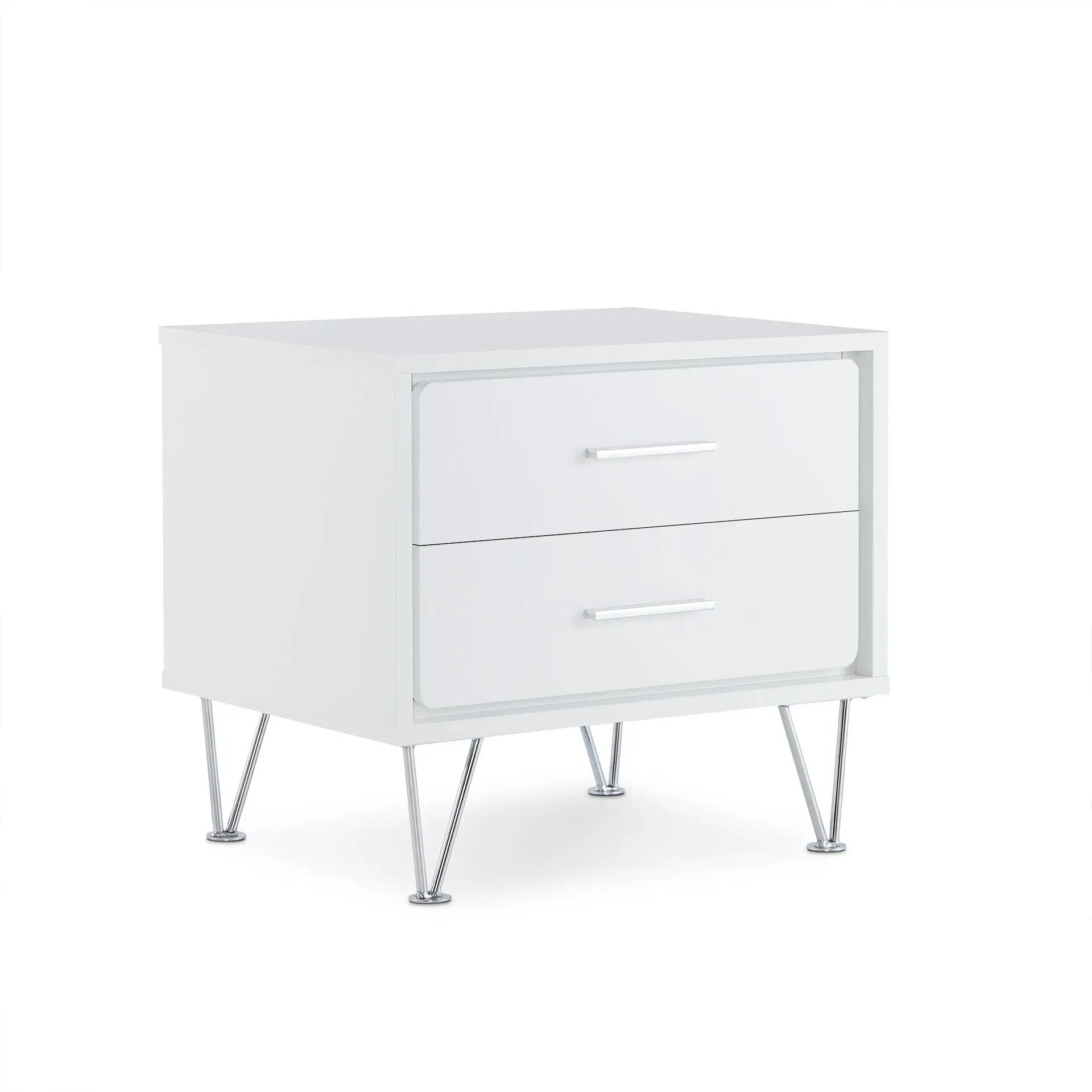 Deoss - Accent Table - White by HouseOfZazla