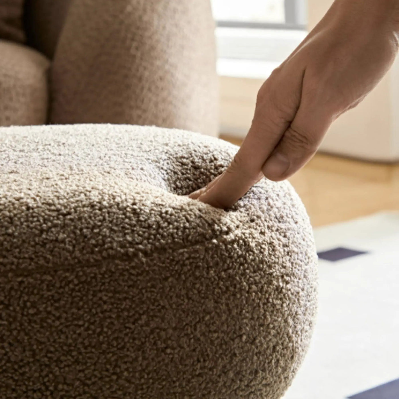 Versatile Mushroom Stool With Cushion by HouseOfZazla