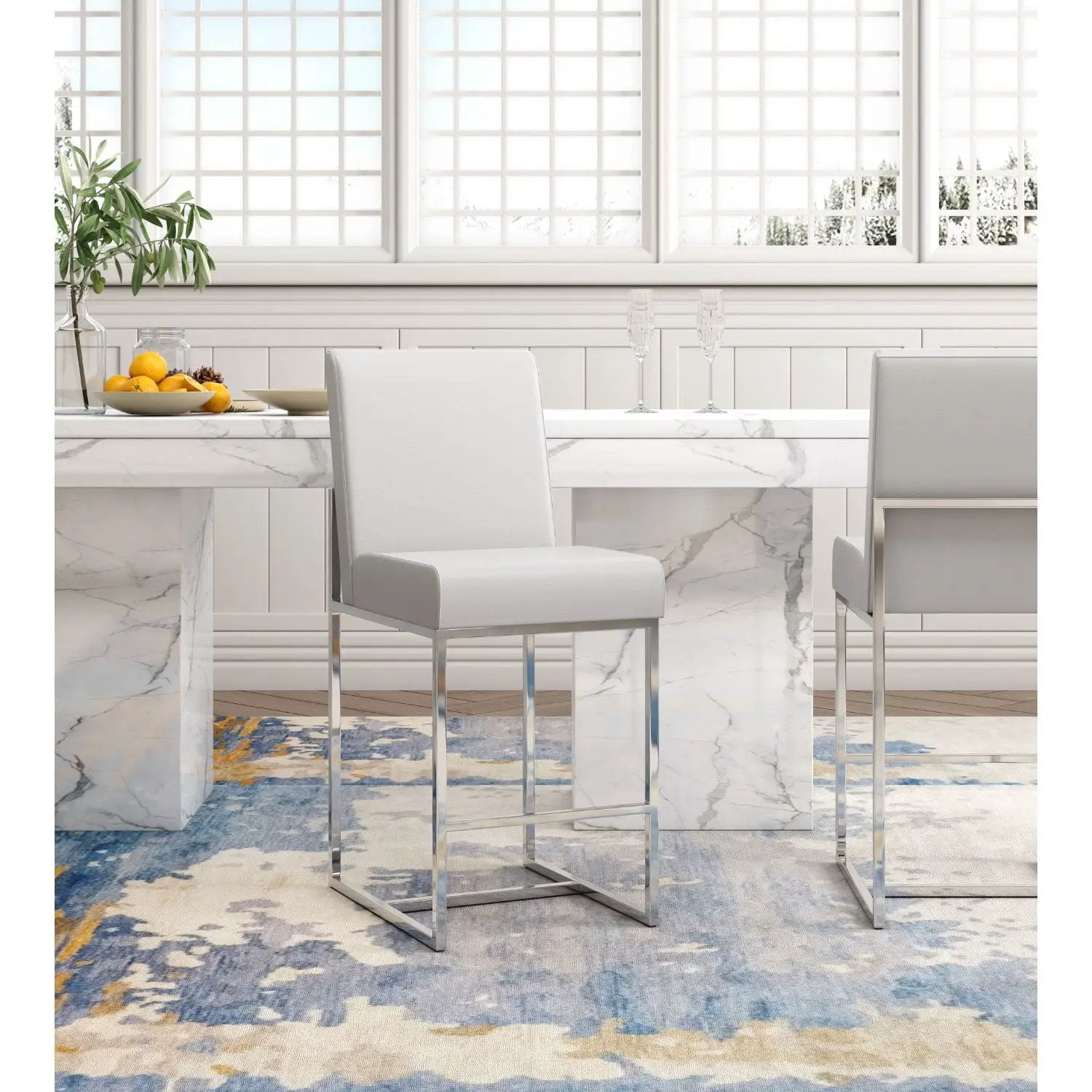 Element - Barstool - White by HouseOfZazla