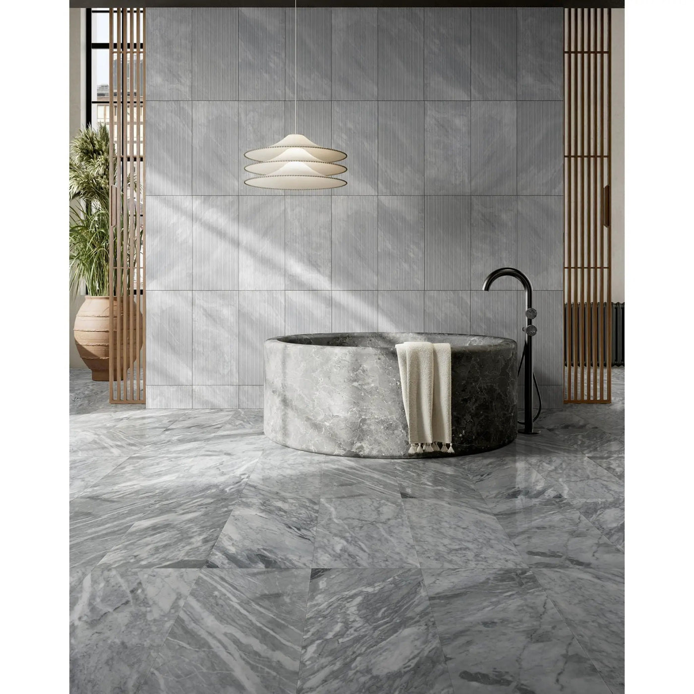 Textured Finished, 3D Tiles For Wall Decoration (Set of 4) by HouseOfZazla