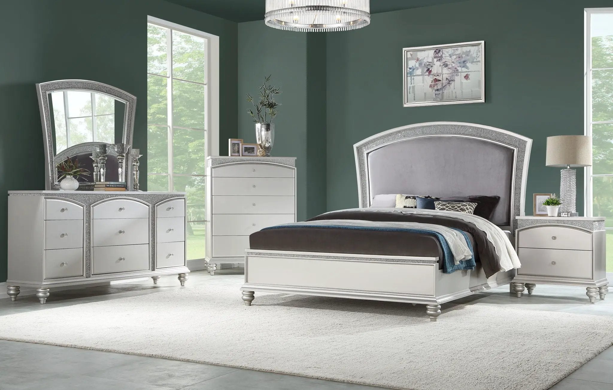 Maverick Panel Bed, Luxurious Design by HouseOfZazla