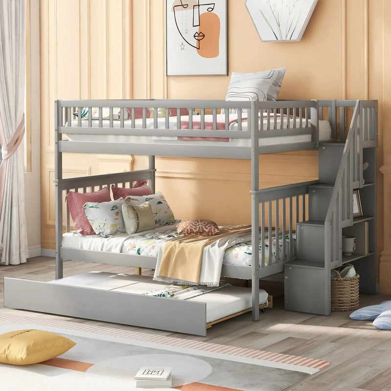 Bunk Bed With Staircase by Unique Piece Furniture