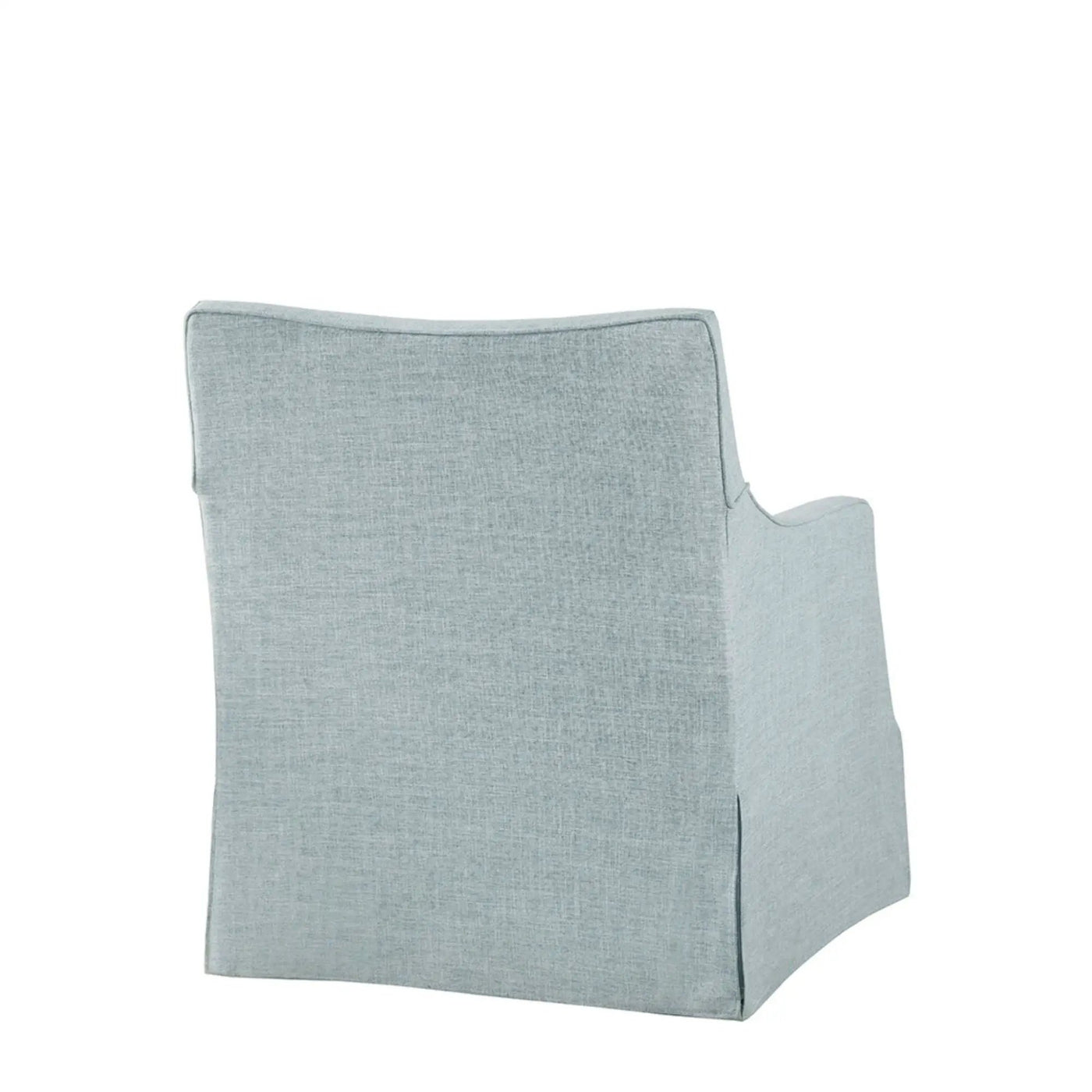 Traditional Design London Skirted Swivel Chair by HouseOfZazla