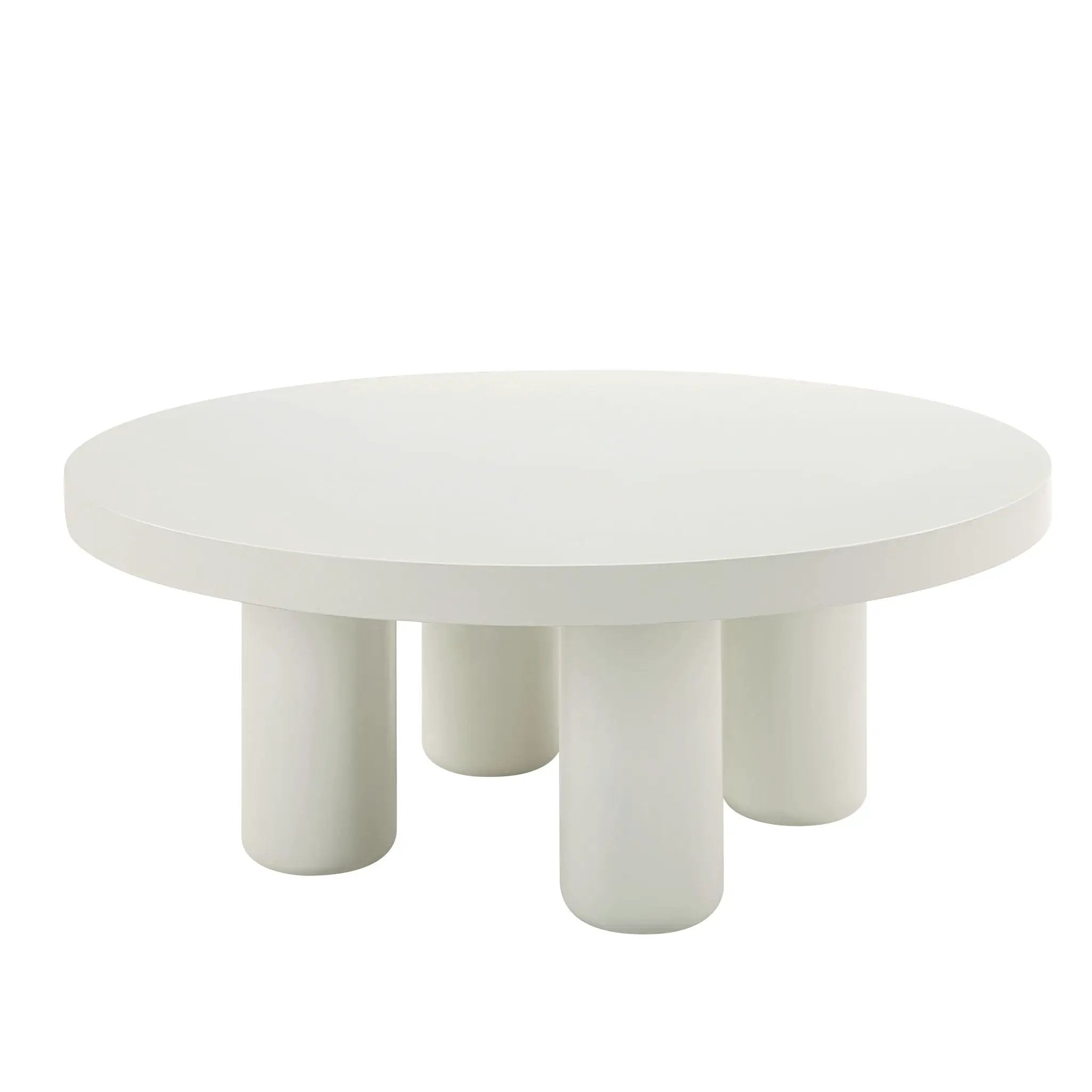 Loanna White Coffee Table by HouseOfZazla