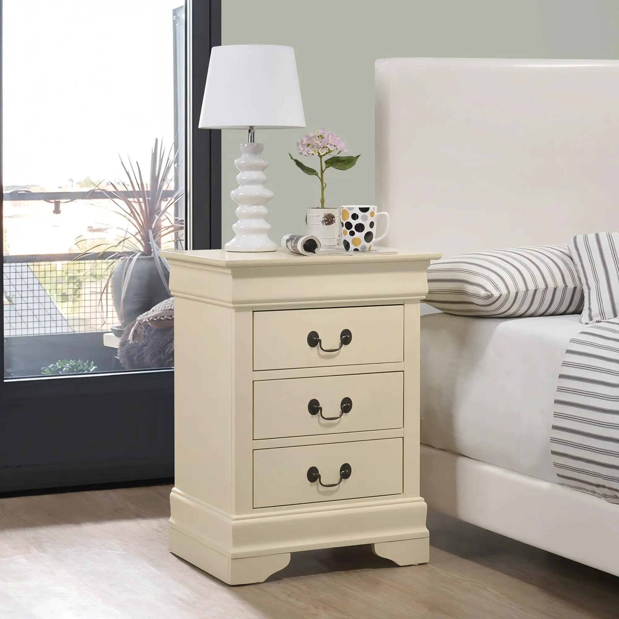 Louis Phillipe - Nightstand - Wood by Unique Piece Furniture