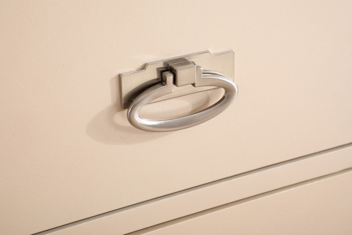 Sleek Contemporary Storage Chest with Ample Storage - Pearl Silver or Beige, photo 15 of 15
