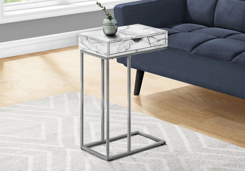 Accent Table, C - Shaped Contemporary & Modern Design by Unique Piece Furniture