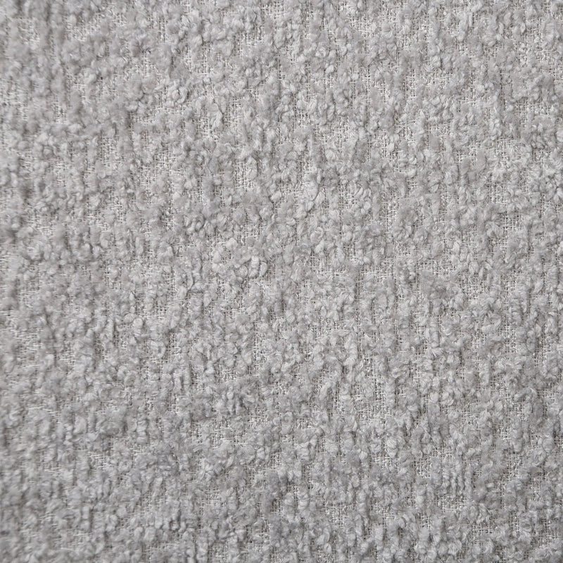 Queen Bed With Textured, And Tufted Headboard - Gray