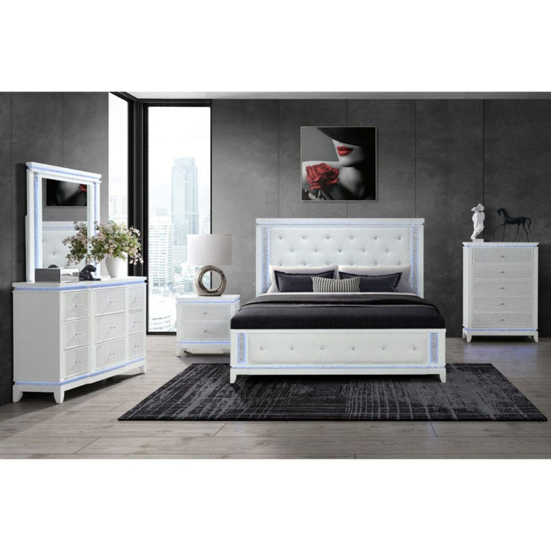 Adalid - Chest With LED Lighting - White, photo 7 of 7