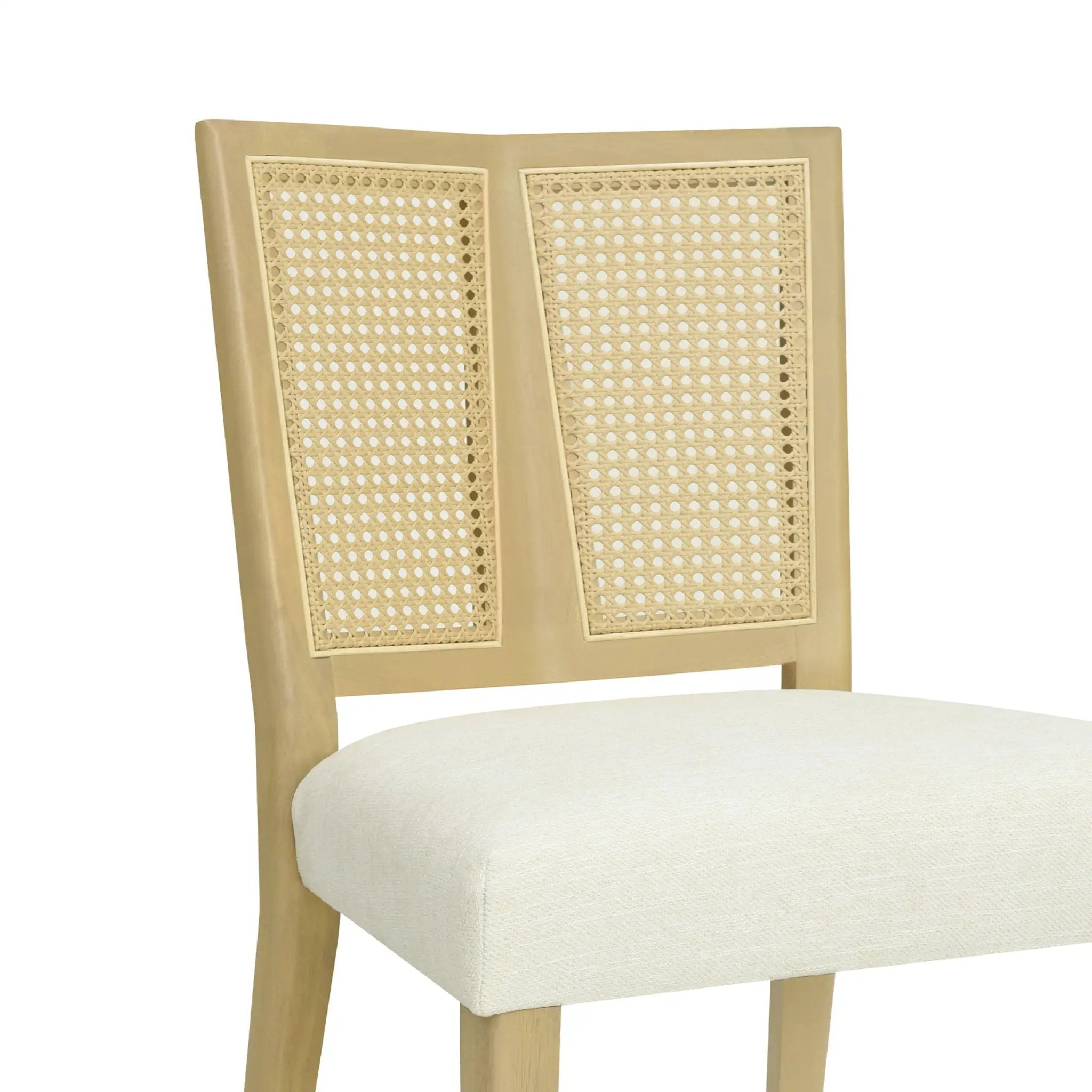 Rattan Dining Chair Without Arms (Set of 2) by HouseOfZazla