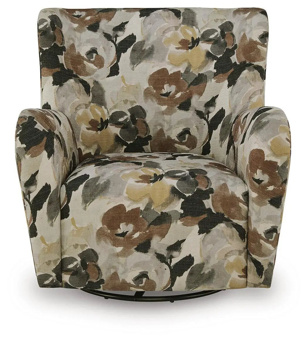 Rowenburg - Swivel Glider Accent Chair by Unique Piece Furniture