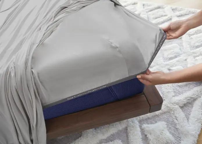 BedGear Dri-Tec Sheet Set, Grey, Split Head Cal King by HouseOfZazla