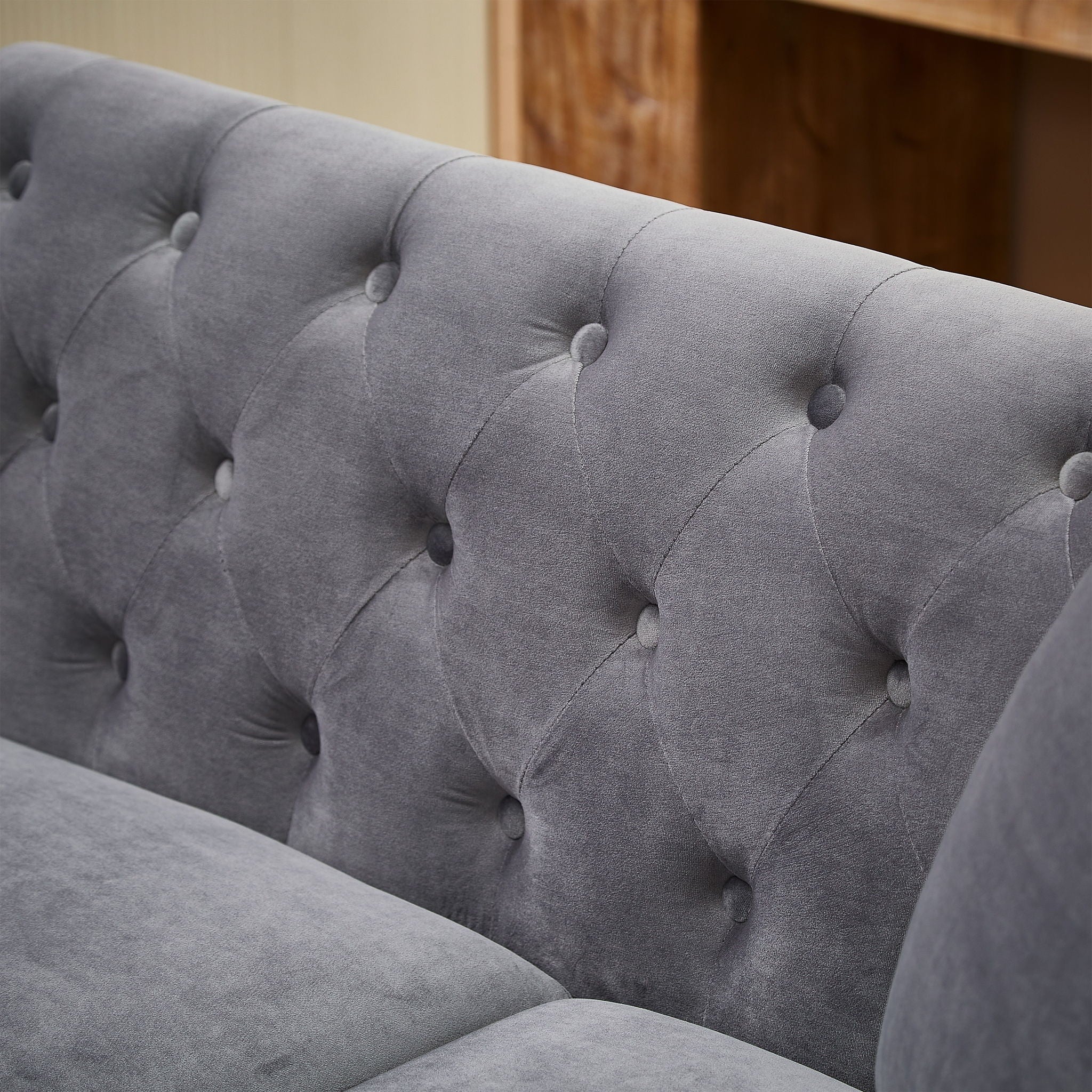 Streamline Modern L-Shaped Corner Sofa by HouseOfZazla