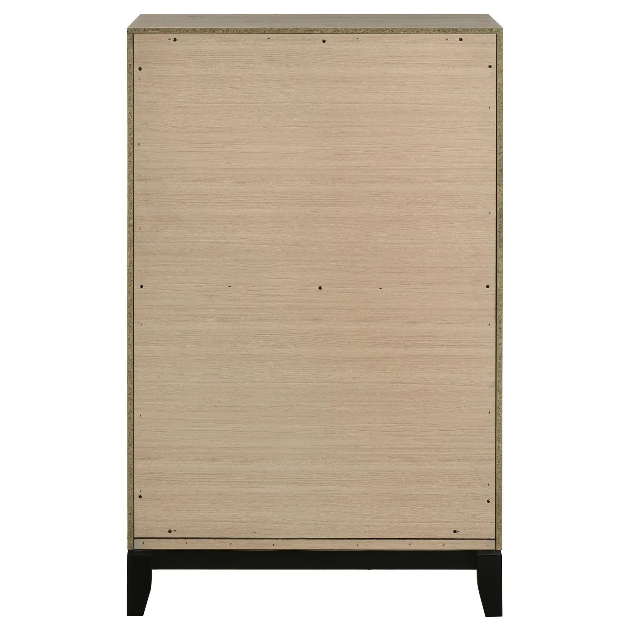 Watson 5-drawer Bedroom Chest of Drawers Light Taupe by Unique Piece Furniture