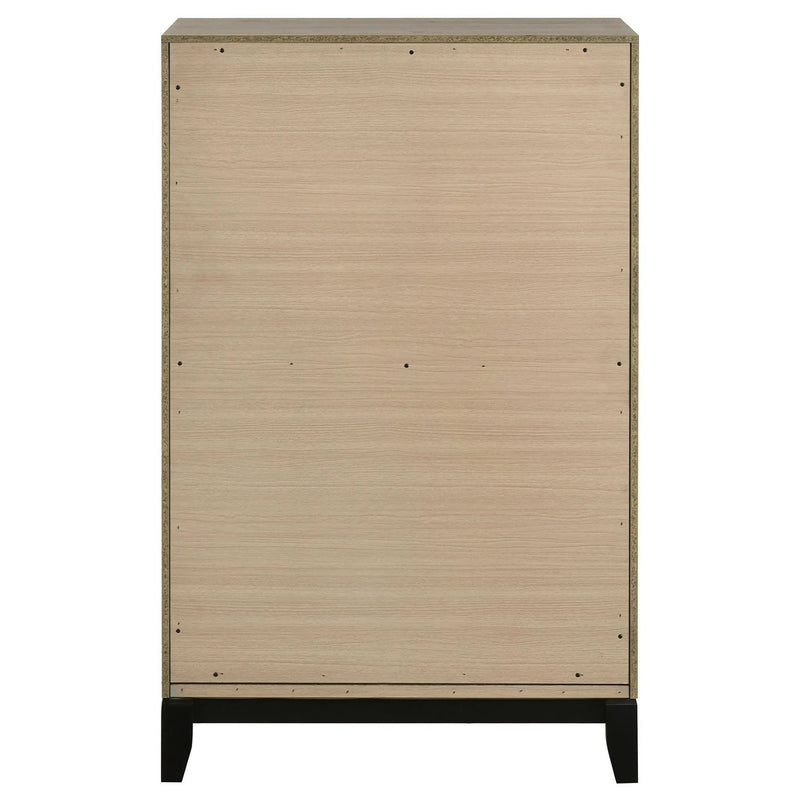 Watson 5-drawer Bedroom Chest of Drawers Light Taupe by Unique Piece Furniture