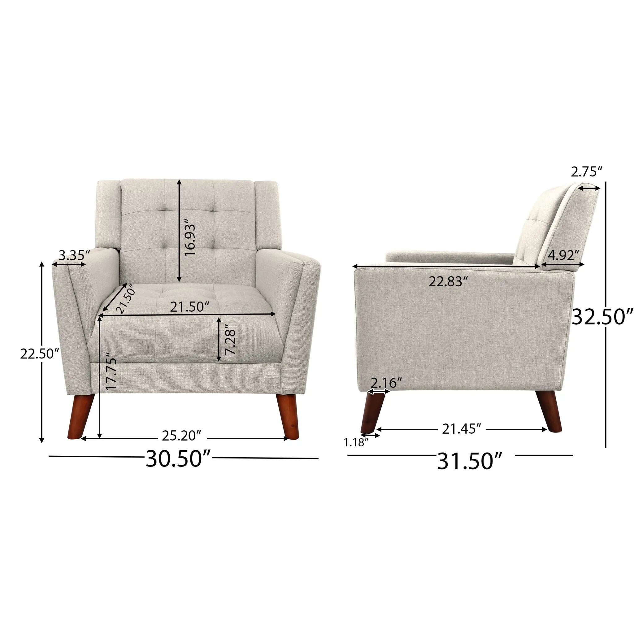 Mid-century Modern Armchair RR by HouseOfZazla