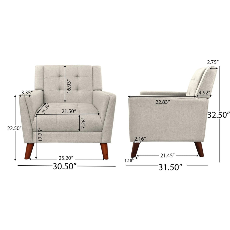 Mid-century Modern Armchair RR by HouseOfZazla