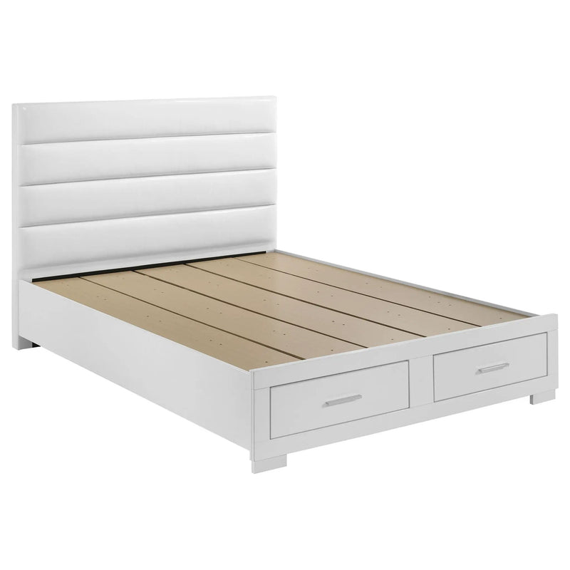 Felicity 4-piece California King Platform Bedroom Set White by Unique Piece Furniture