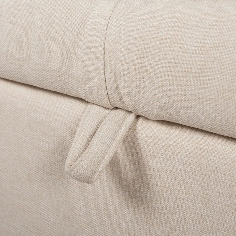 Jacqueline - Tufted Roll Arm Storage Bench by HouseOfZazla
