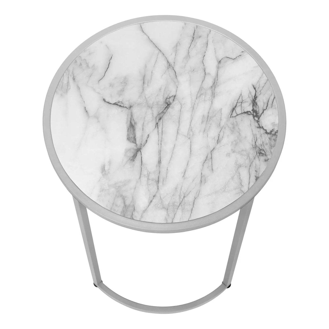 Round Accent Side Table, Contemporary & Modern by HouseOfZazla