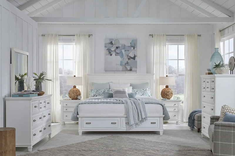 Charleston - Panel Storage Bed by Unique Piece Furniture