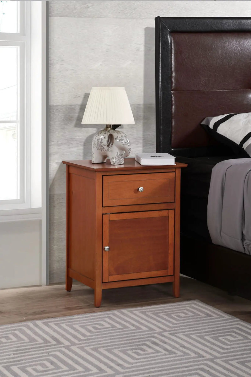 1 Drawer / 1 Door Nightstand by Unique Piece Furniture