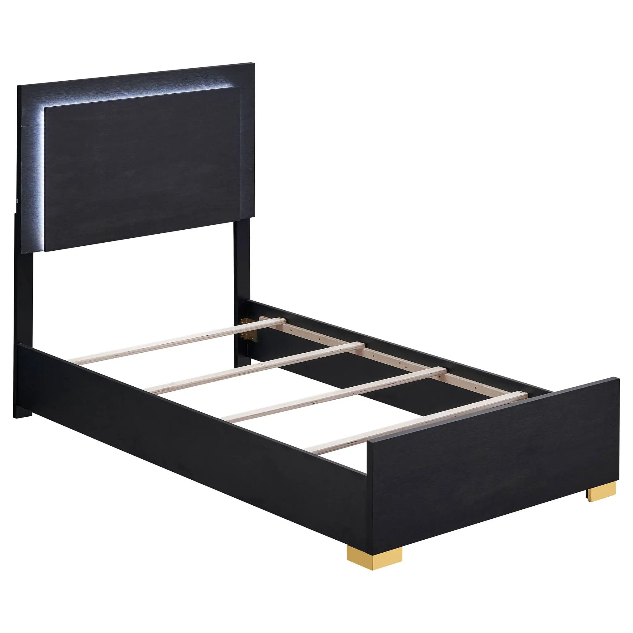 Marceline 5-piece Twin Bedroom Set Black by Unique Piece Furniture