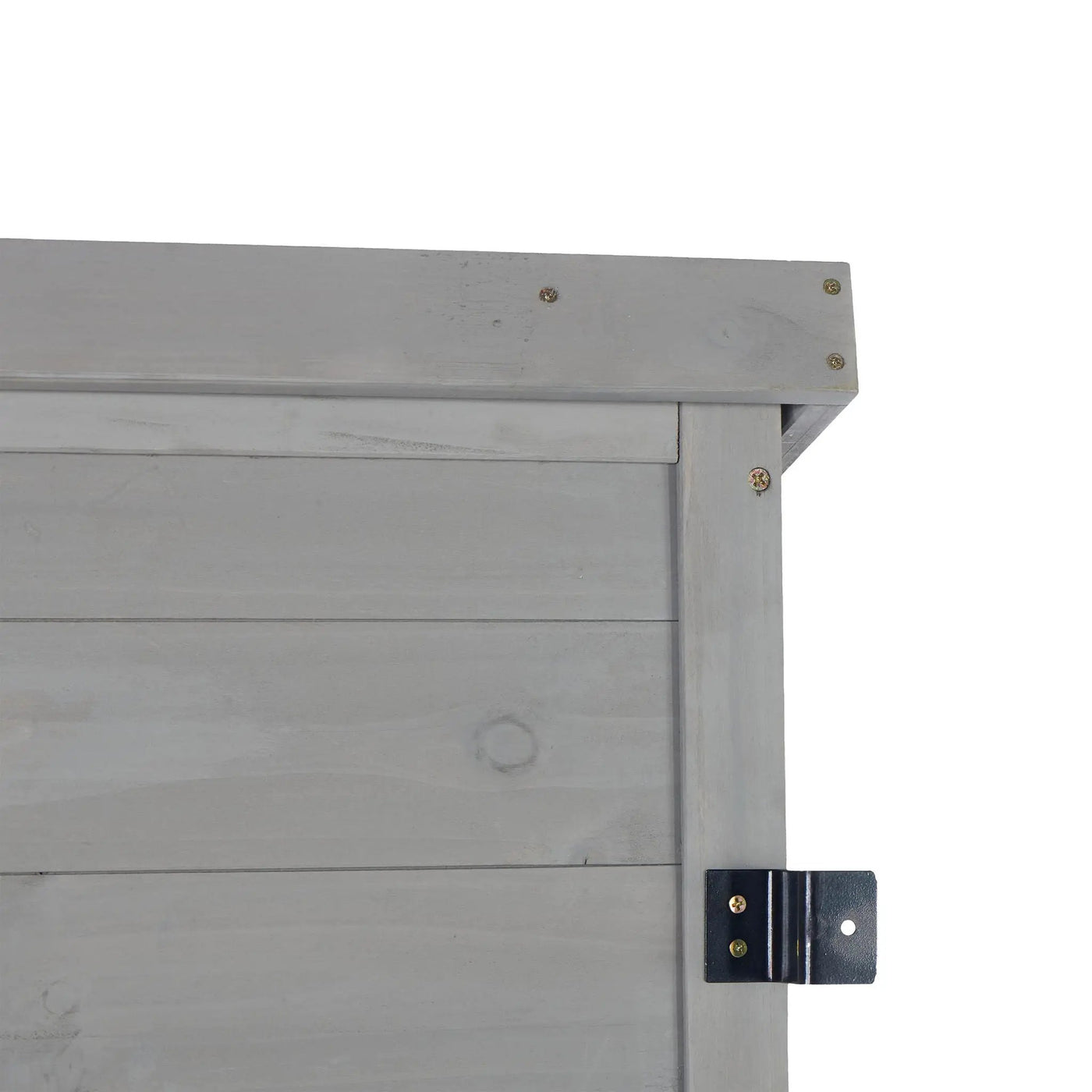 Outdoor Storage Shed With Vertical Tool Cabinet For Backyard by HouseOfZazla