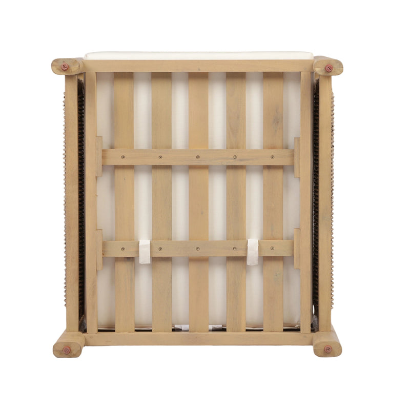 Set of 3 Outdoor Acacia Wood Patio Chairs by HouseOfZazla