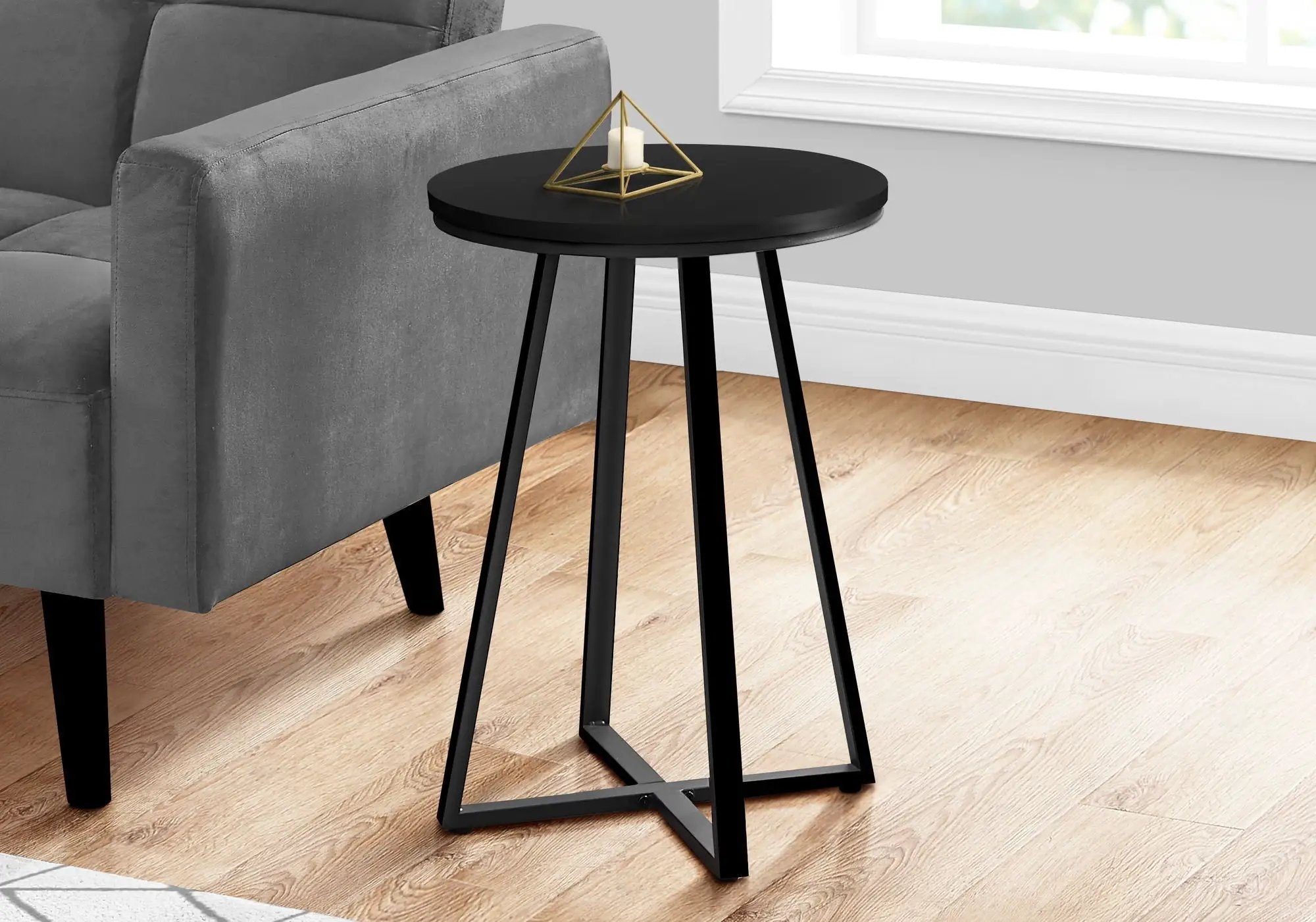 Accent Table, Side, Round Contemporary & Modern Modern Design by Unique Piece Furniture