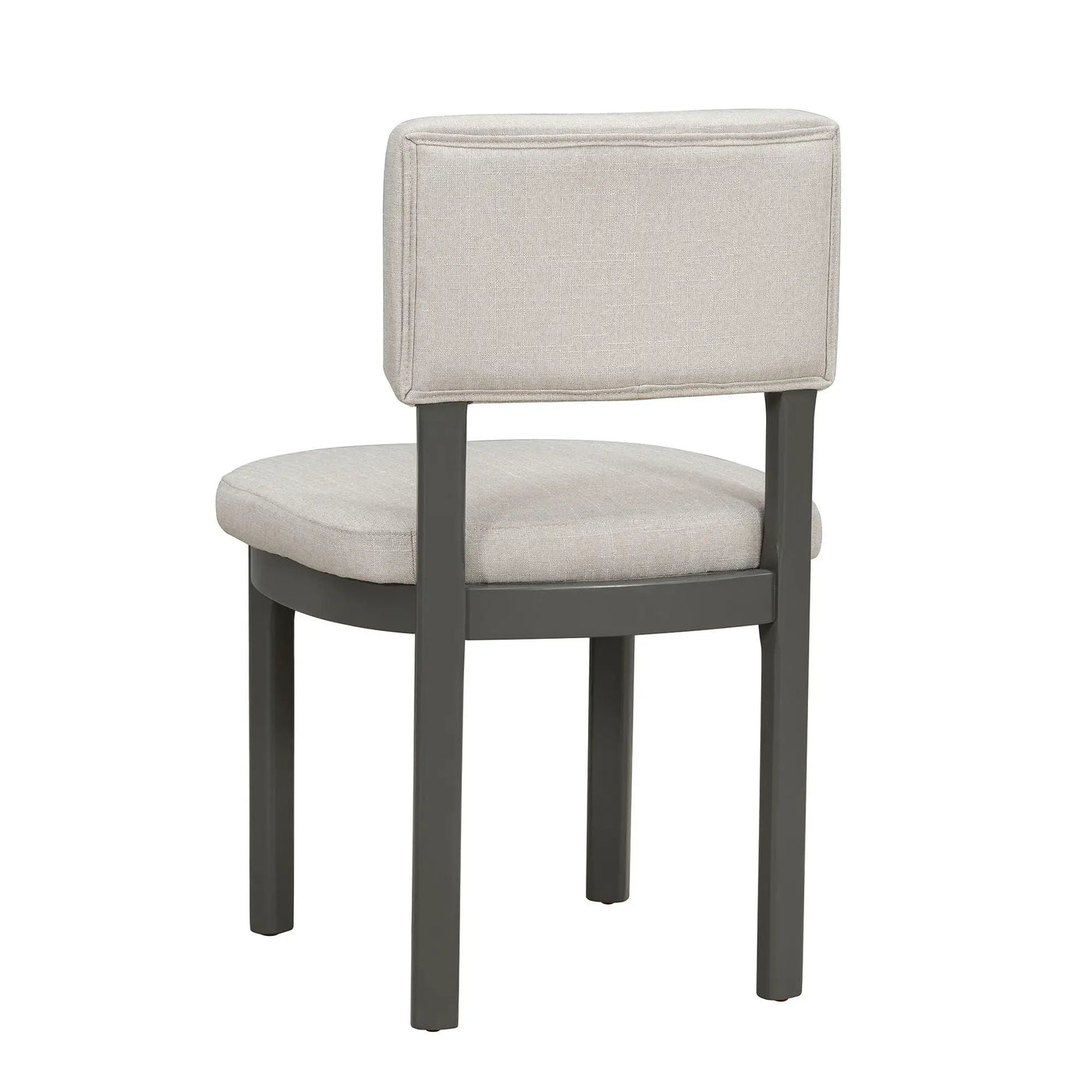 Dining Table Set With 6 Upholstered Chairs, Rectangular Table With Cutout Legs by HouseOfZazla