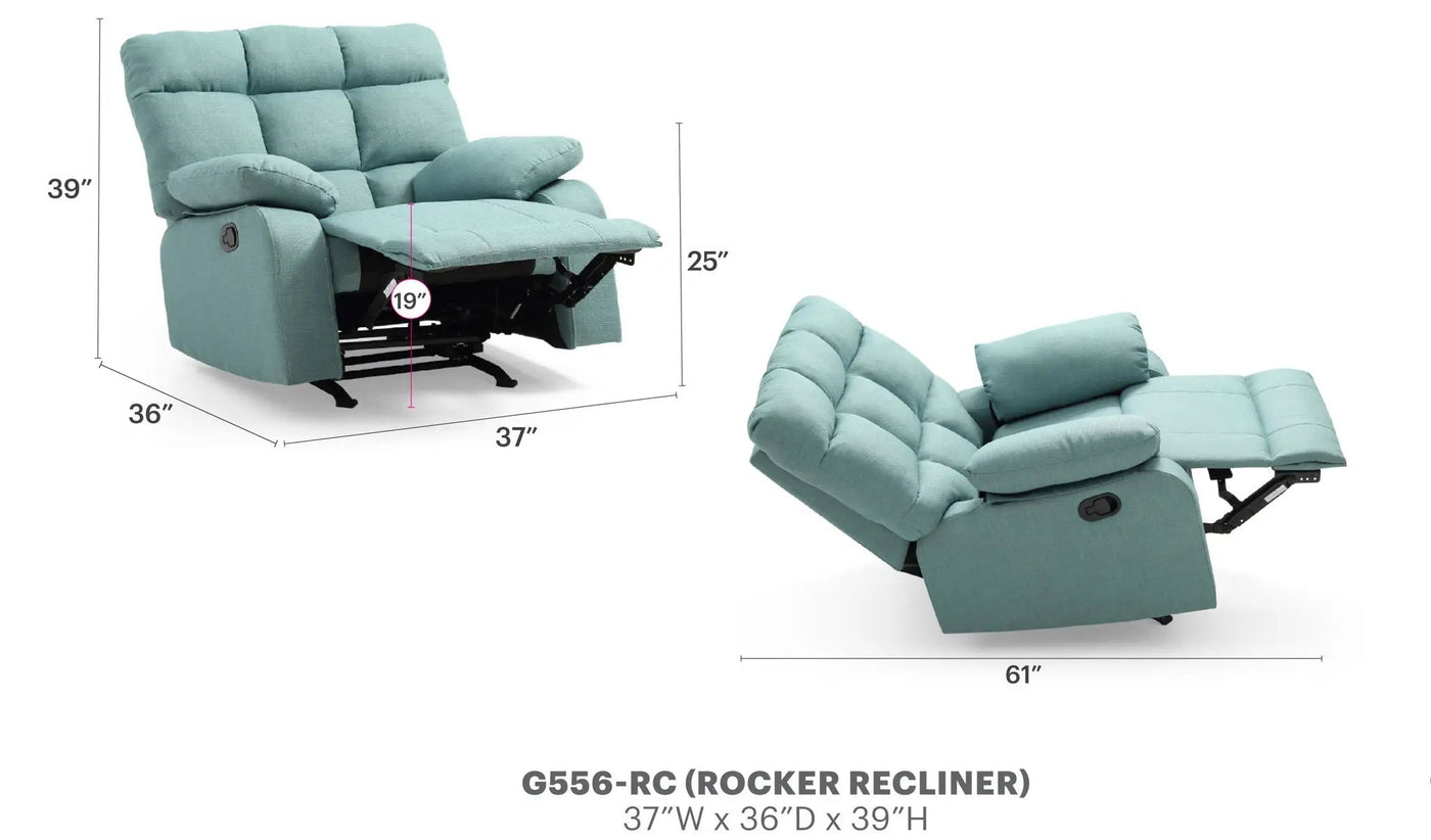 Cindy - Rocker Recliner by HouseOfZazla