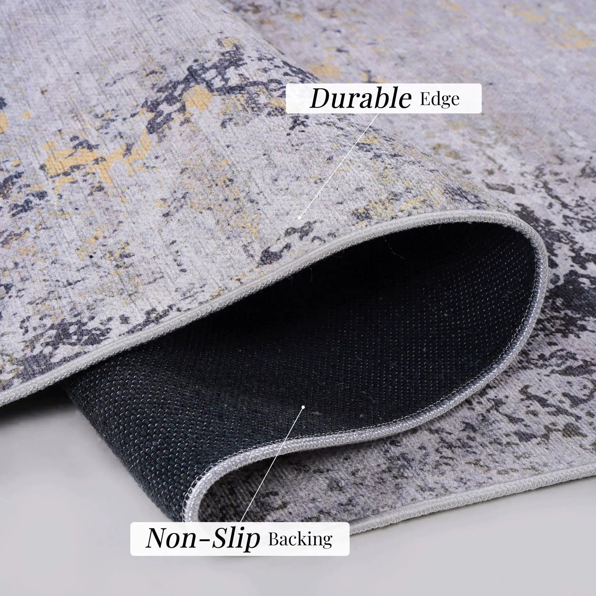 Maval - Machine Washable Area Rug by HouseOfZazla