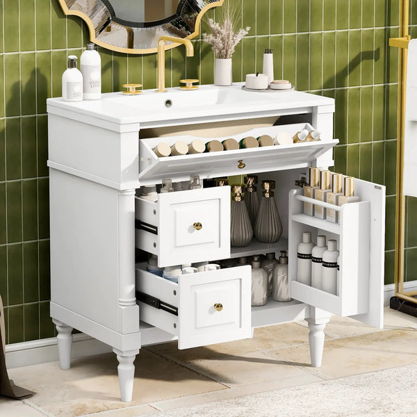 30" Bathroom Vanity with Sink