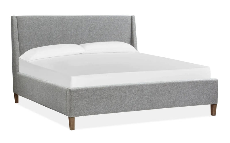 Lindon - Complete Upholstered Island Bed by Unique Piece Furniture