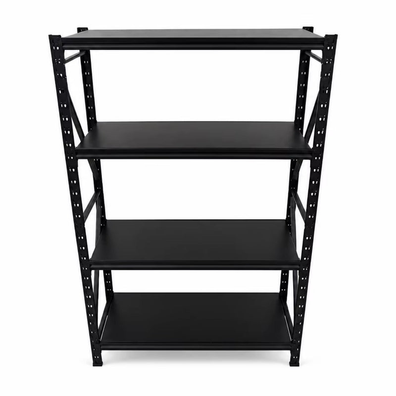 Metal Storage Shelving Unit, 4-Tier 6000LBS Adjustable Garage Shelving Rack, 47.24" W x 19.69" D x 71.65" H, Steel Storage Shelf Organizer for Garage, Workshop, Basement, Pantry, photo 10 of 10