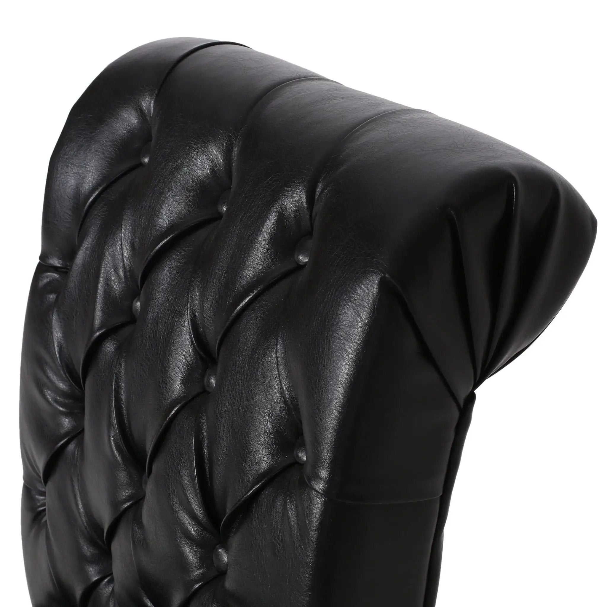Broxton Tuft Dining Rolltop Chairs With Button Tufted Backrest (Set of 2) by HouseOfZazla