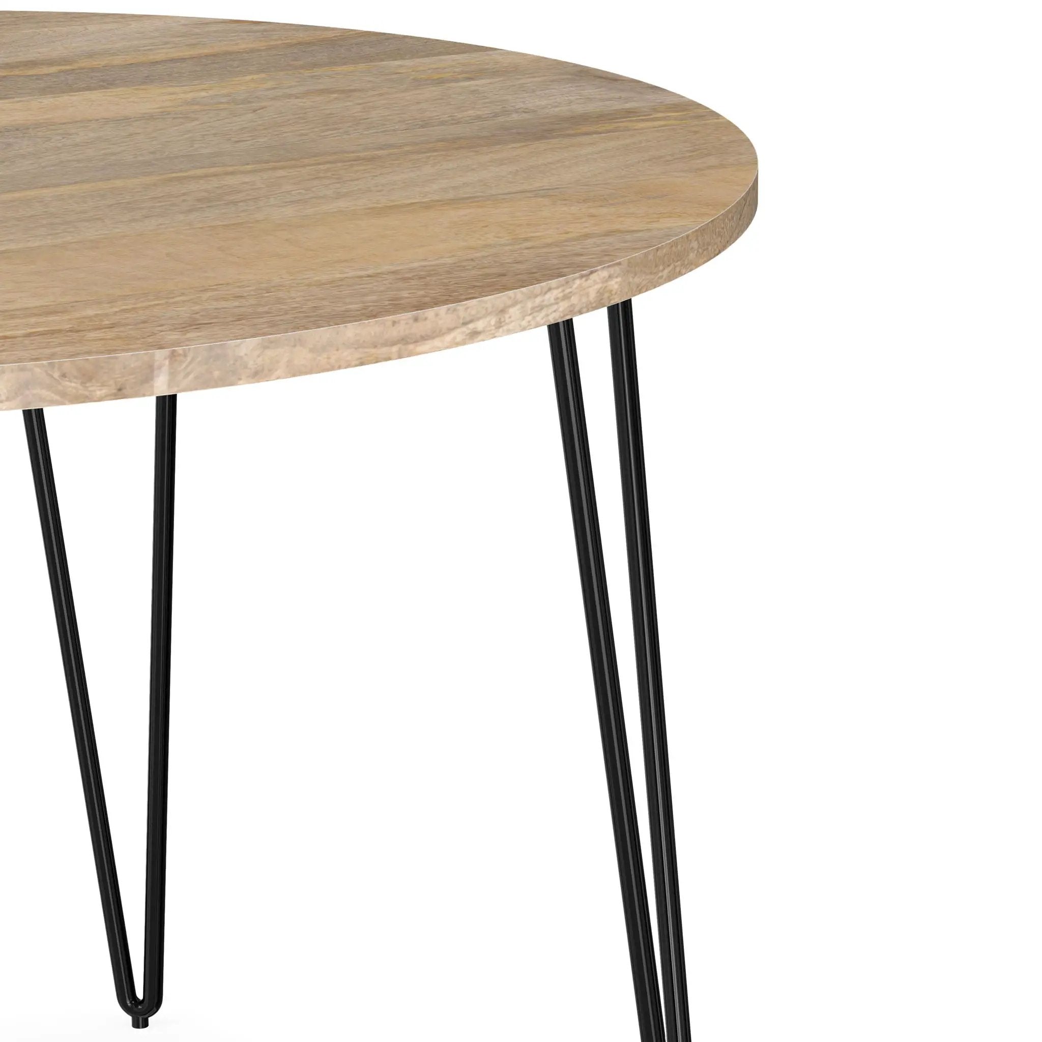 Hunter - Round Dining Table - Natural by HouseOfZazla