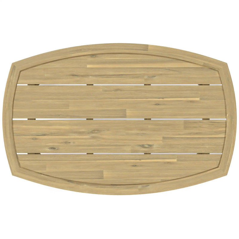 Parkside - Outdoor Coffee Table - Light Teak by HouseOfZazla