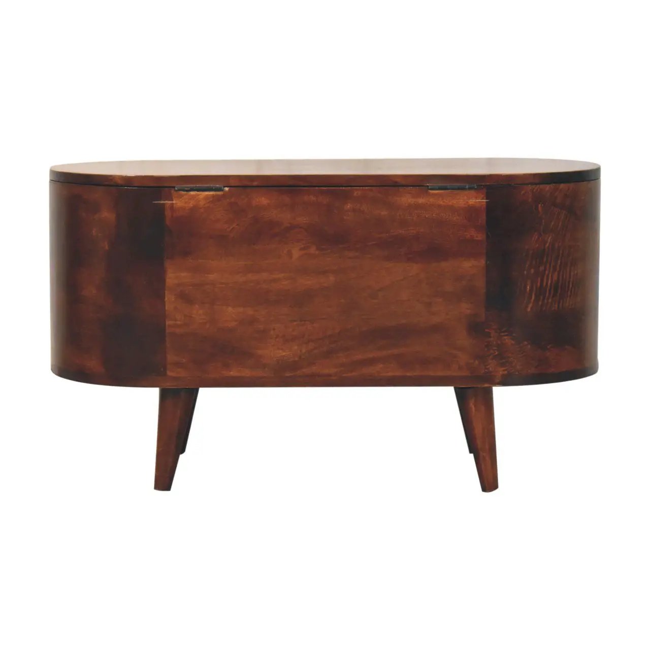 Rounded Lid Up Blanket Box by Unique Piece Furniture