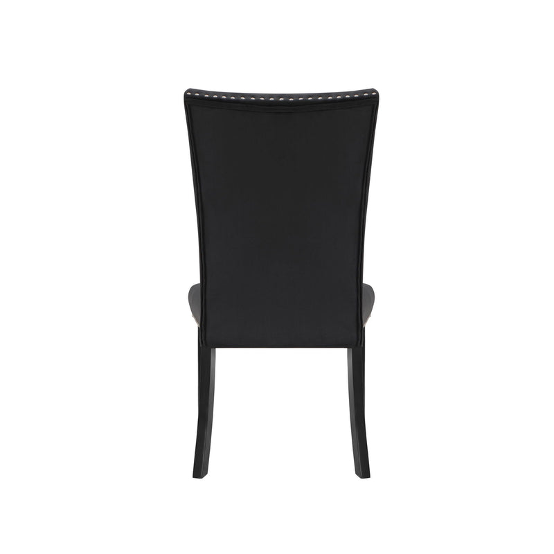 Jhoanna - 5 Pieces Dining Table Set - Black by HouseOfZazla