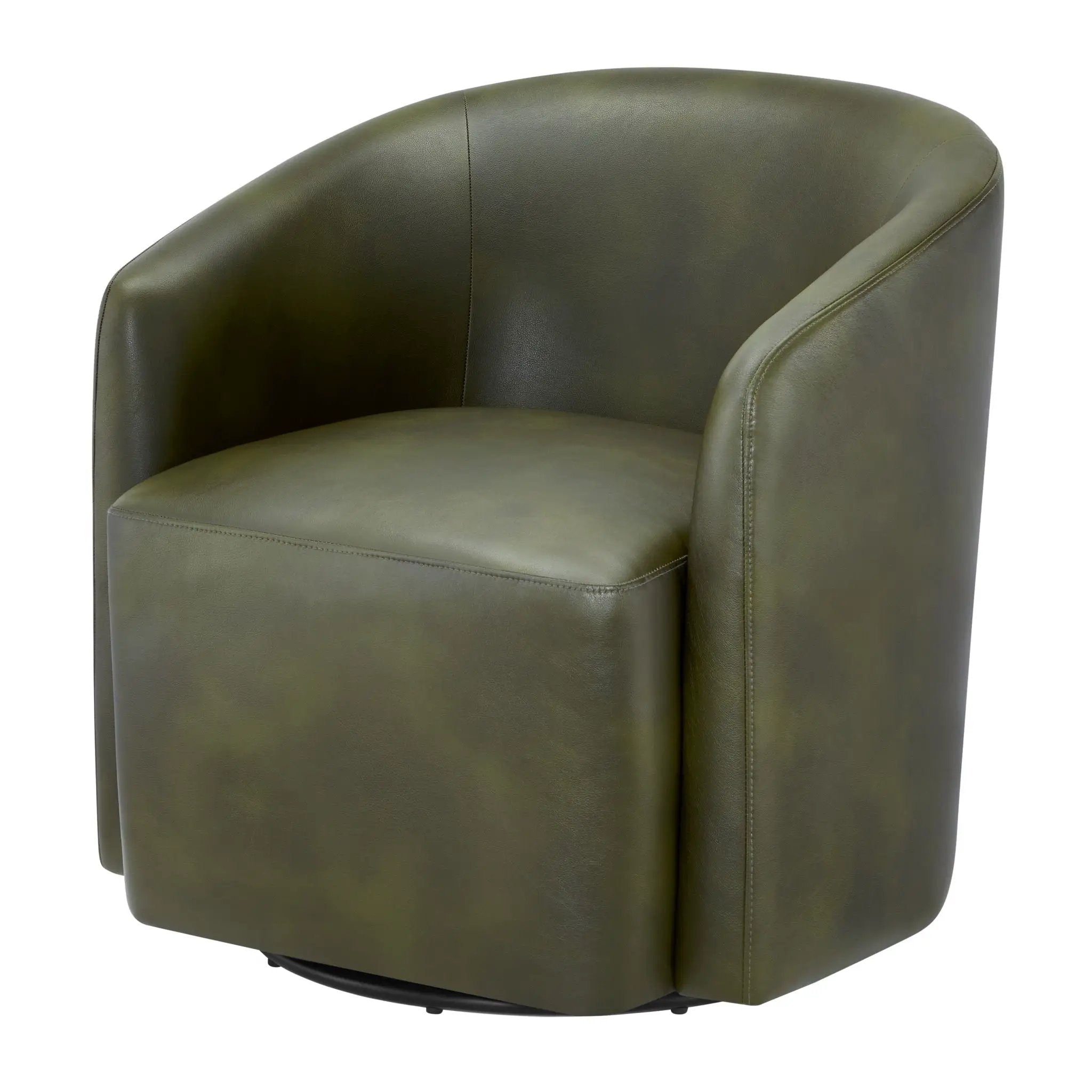 Ardena - Modern Swivel Barrel Chair by HouseOfZazla