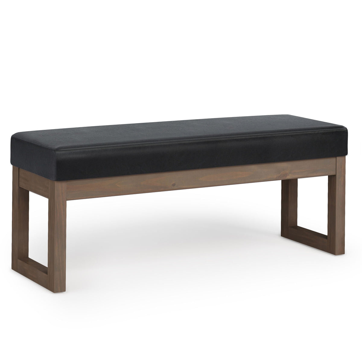 Milltown Upholstered Ottoman Bench with Versatile Design - Multiple Colors, photo 18 of 40