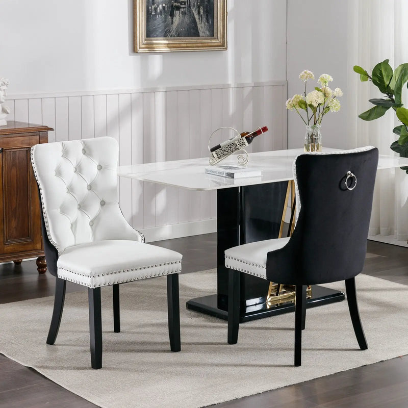 Nikki - Modern Upholstered Dining Chair (Set of 2) by Unique Piece Furniture