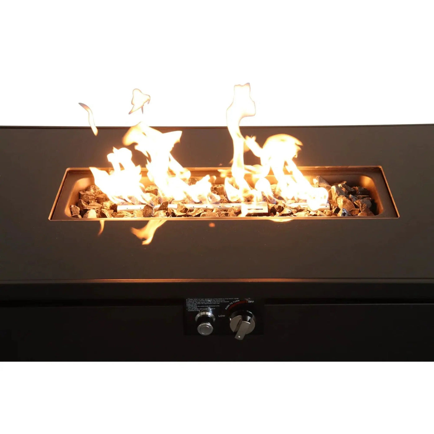 Rectangular Fire Pit With Frame Elegant Design by HouseOfZazla