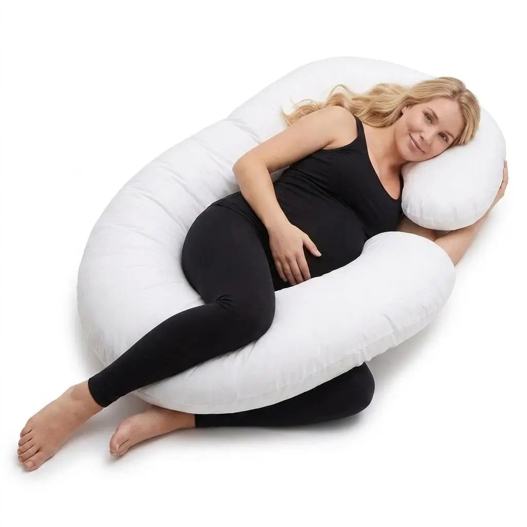 C-Shape Pregnancy Body Pillow by HouseOfZazla