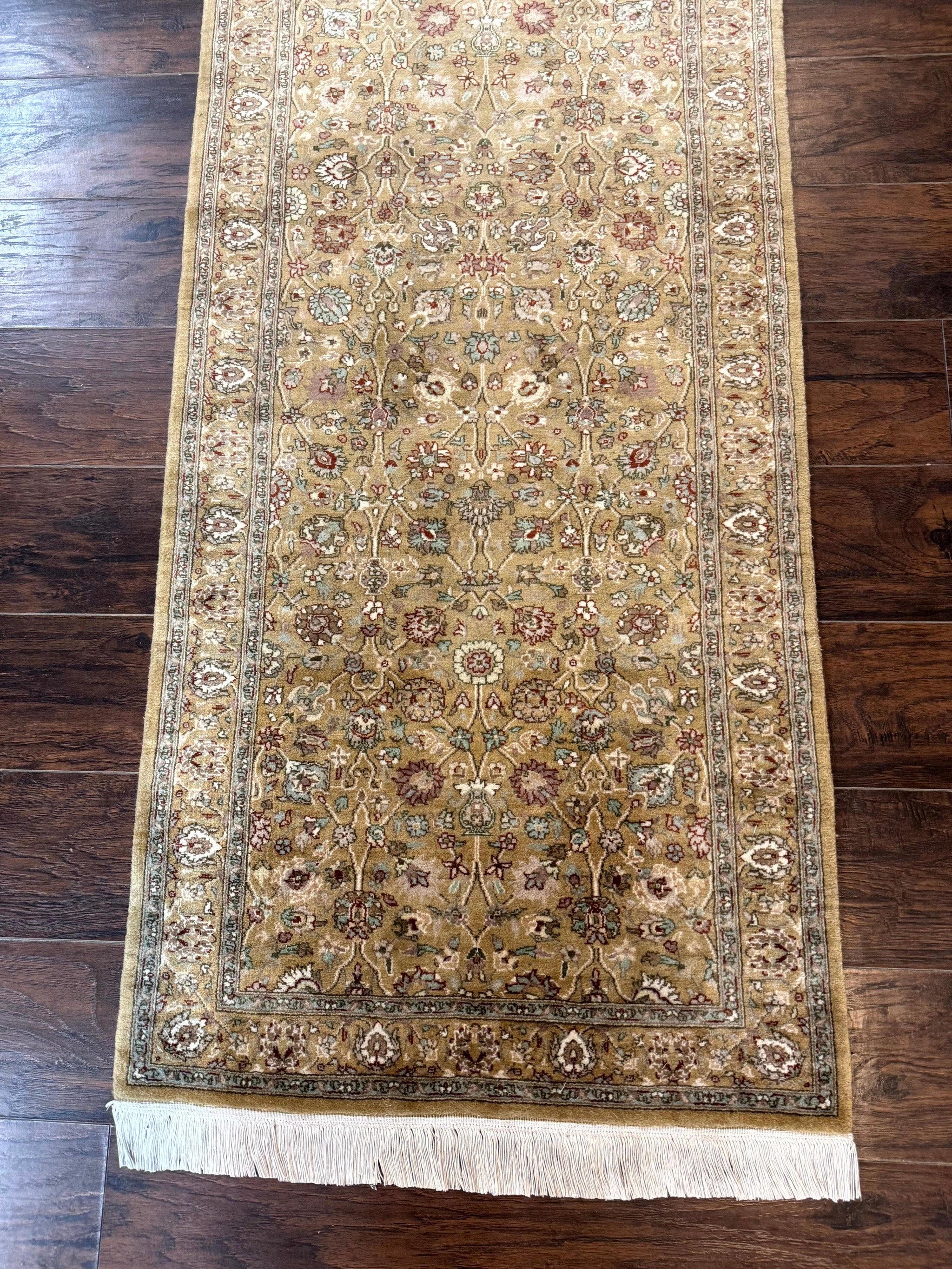 Persian Runner Rug 3x8, Traditional Wool Runner Rug for Hallway or Kitchen, Pak Persian Rug, Fine 225 KPSI by Jewel Rugs