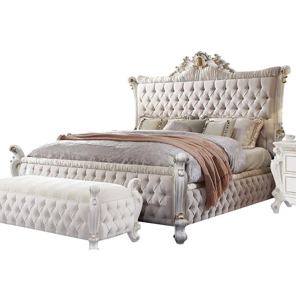 Picardy - Upholstered Bed by Unique Piece Furniture