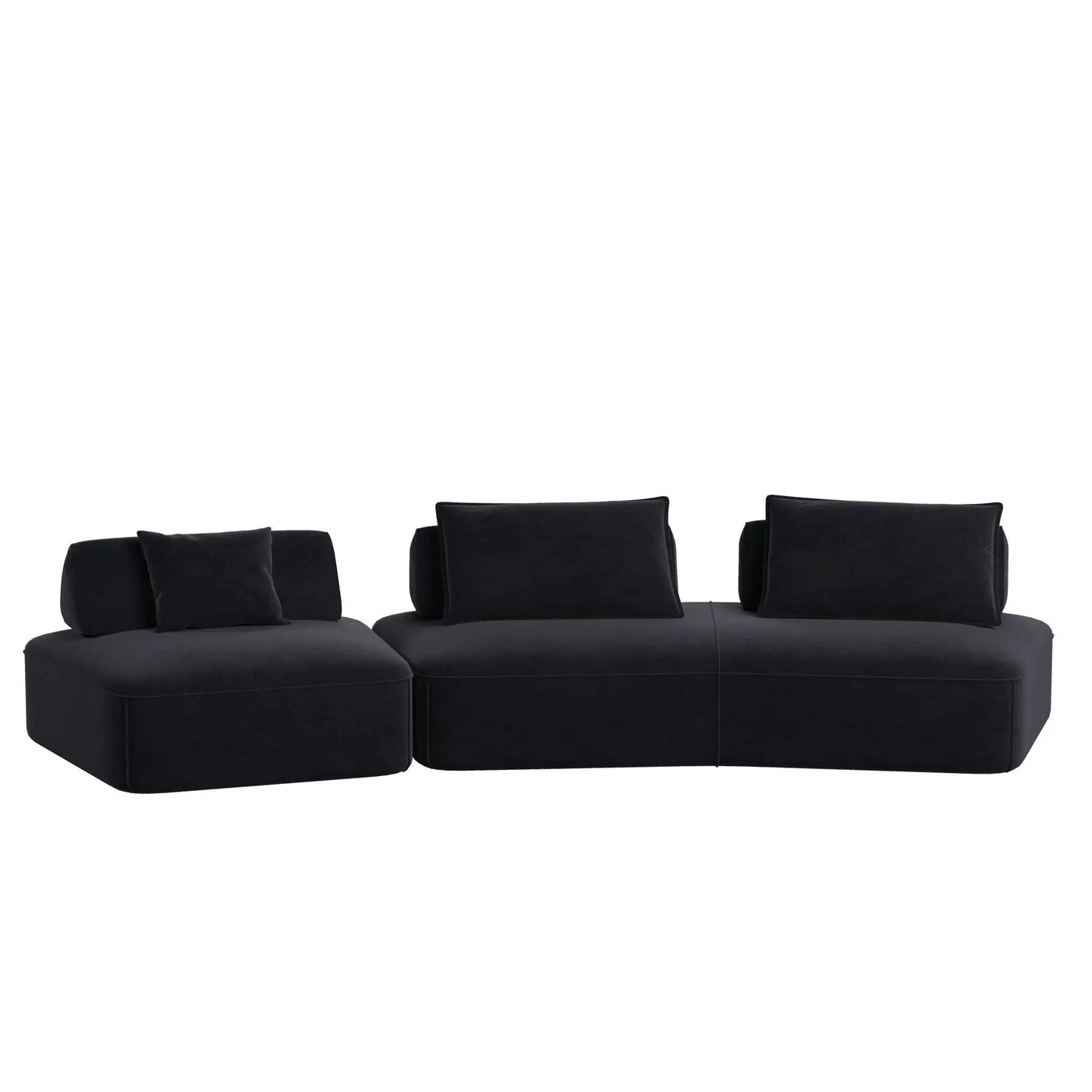 Modern Luxury Oversized Modular Sectional Sofa Set by HouseOfZazla
