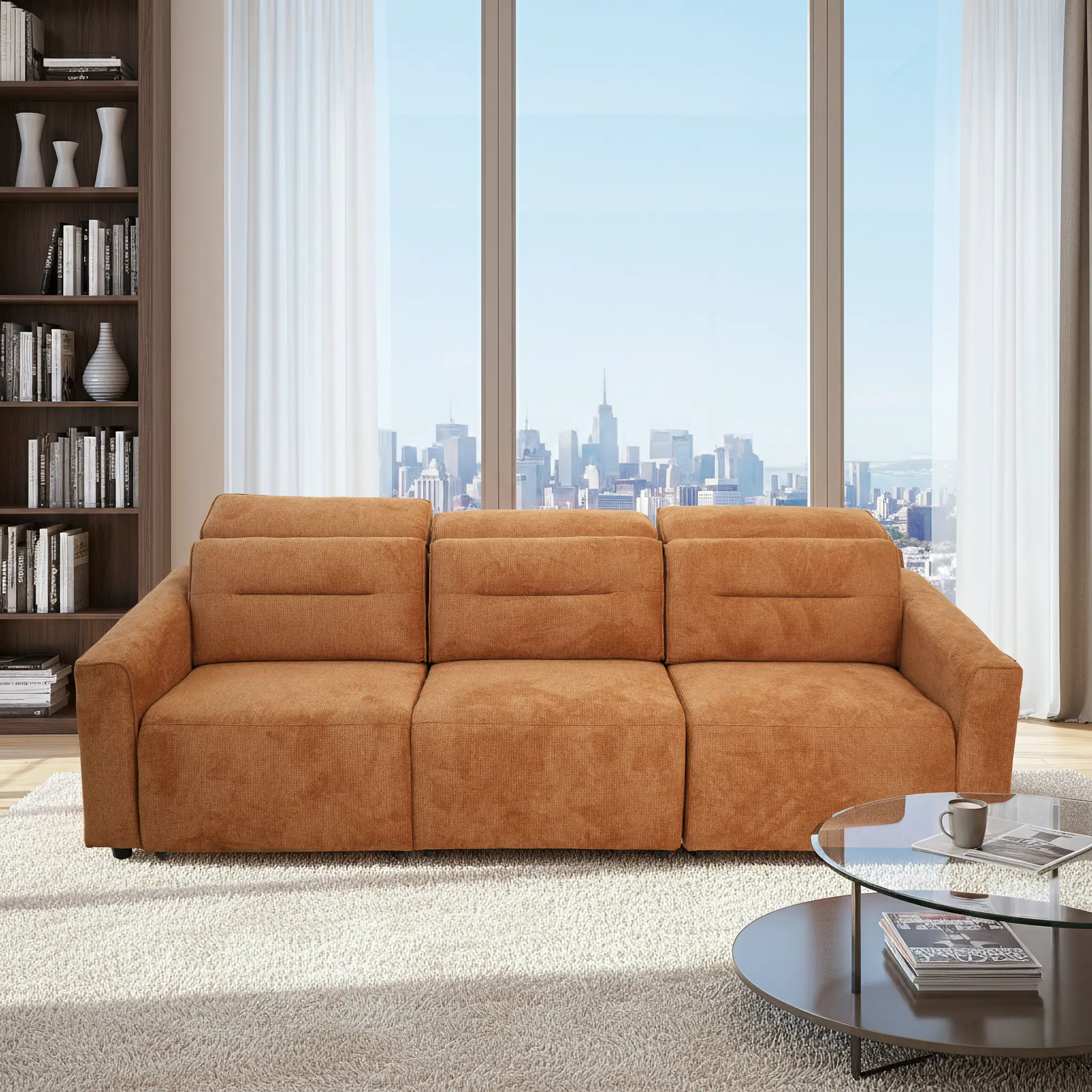 Falmouth Burnt Sofa by HouseOfZazla